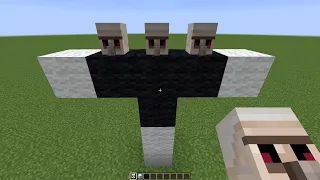 what if you create a NEW MULTI GOLEM in MINECRAFT