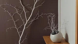 Cómo pintar una rama para decorar la casa - Bricomanía