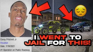 I WENT TO JAIL ? LIVE POLICE CHASE IN CAN-AM MAVERICK