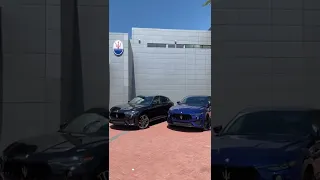 2022 Maserati Levante V8 Battle! Modena S v.s. Trofeo Rev Off! #shorts