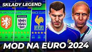 EURO 2024, ALE GRAM REPREZENTACJAMI LEGEND DANYCH KRAJÓW! | EA FC 24 - MOD NA EURO 2024!