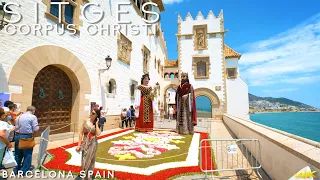 Tiny Tour | Sitges Spain | Revisit Sitges on the Corpus Christi weekend | 2021 June
