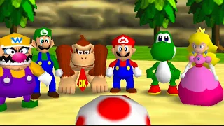 Mario Party 1 - *FULL STORY MODE PLAYTHROUGH!!* [100% Complete]