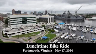 Lunchtime Bike Ride 2024 City Of Portsmouth May 17, 2024 Virginia