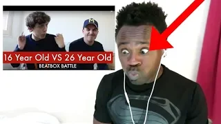 16 Year Old VS 26 Year Old | Beatbox Battle - REACTION