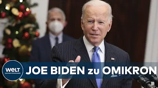 Statement JOE BIDEN zu OMIKRON in den USA