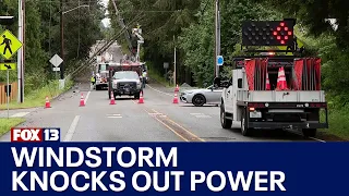 Wild weather knocks out power for thousands | FOX 13 Seattle