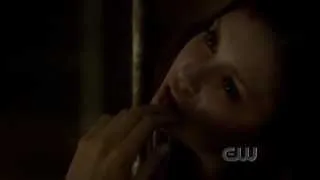 The Vampire Diaries 4x01 -"Growing Pains" Elena completes her transition to feeding on human blood