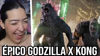 BRUTAL! Godzilla y Kong: El Nuevo Imperio Reaccion Epica