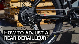 How To Adjust the Rear Derailleur on an E-Bike