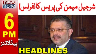 6 PM Headlines | Sharjeel Memon Ki Press Conference | NewsOne | 18-Jan-2023