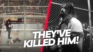 What Jim Ross Thought As Mick Foley was THROWN From HELL IN A CELL!