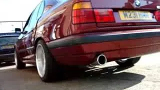 bmw 520i  custom stainless exhaust from styledynamix / styledynamics