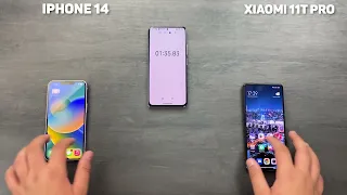 IPhone 14 vs Xiaomi 11T Pro - First SPEED TEST