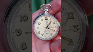 Самые редкие часы СССР хронограф ,, верное время,,