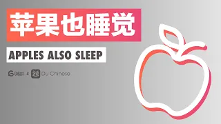 Chinese listening practice | Apples also sleep | Elementary (HSK3)