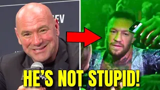 Dana White Reacts to Conor Mcgregor Partying Footage Before His FIGHT vs Michael Chandler!