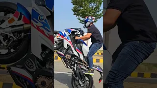 Wheeli on Bmw S1000rr 202o Model | Nouman Hassan |