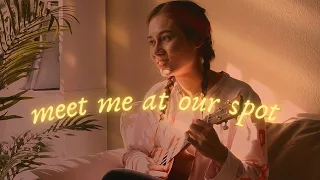 meet me at our spot - ukulele cover