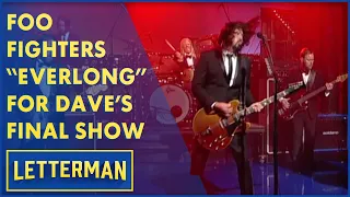 Foo Fighters Perform “Everlong” For Dave’s Final Show | Letterman