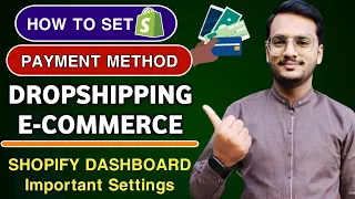 Shopify Dashboard Settings and Set Payment Method For Pakistan