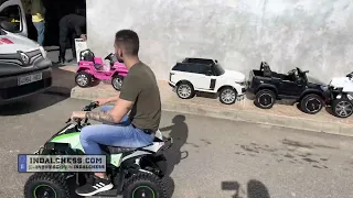 Miniquad eléctrico de 36V para niños 👦, QUAD 1000W  y ruedas 6 pulgadas