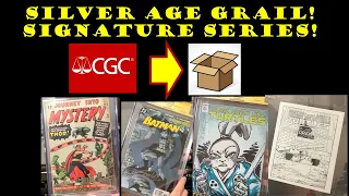 CGC Graded Comic Book Unboxing! Signature Series Silver Age Grail! Super Rare TMNT Ninja Turtles