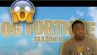 OG NOAH IS BACK!!!! SEASON X.... AGAIN REACTION