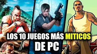 LOS 15 MEJORES JUEGOS MITICOS para PC de Bajos Recursos