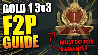 3v3 Gold 1 F2P GUIDE for Ramantu Missions!! | Raid Shadow Legends