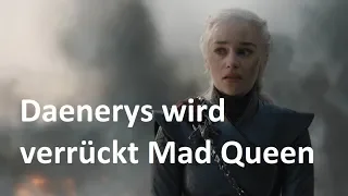 Daenerys wird verrückt Glocken Mad Queen