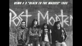Post Mortem (US) Demo # 3. DEATH TO THE MASSES. 1985. (Rare Thrash metal - Crossover)