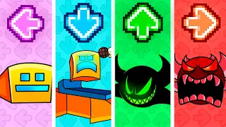 FNF Character Test | Gameplay VS Playground | Geometry Dash | FNF Mod/Friday Night Dashing