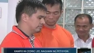 Saksi: Kampo ni Cedric Lee, naghain ng petisyon para payagang makapagpiyansa
