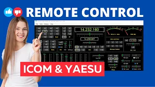 HAM Radio Remote Control Software for Icom and Yaesu HAM Radios