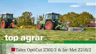 top agrar-Vergleichstest | Talex OptiCut Z302/2 & Jar-Met Z210/2 | Günstige Mähwerke aus Polen