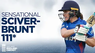 Class Batting! | Nat Sciver-Brunt Hits Unbeaten 111* | England Women vs Australia 2023