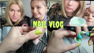 Nail Vlog # 24 Трендовый весенний маникюр на короткие ногти, онихолизис ,мастер с приветом,