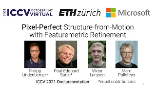 [ICCV 2021] Pixel-Perfect Structure-from-Motion with Featuremetric Refinement