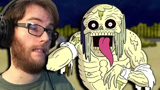 GRAVE SIGHTS & REALLY REAL WRESTLING | Regular Show Reaction (RE-UPLOAD)