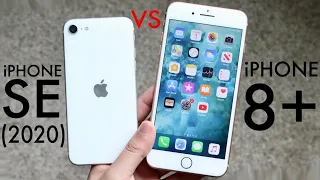 iPhone SE (2020) Vs iPhone 8 Plus! (Comparison) (Review)