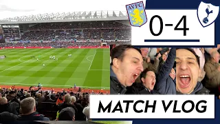 Lloris & Son (손흥민) Star In Villa Battering • Aston Villa 0 Tottenham 4 [MATCH-DAY VLOG]