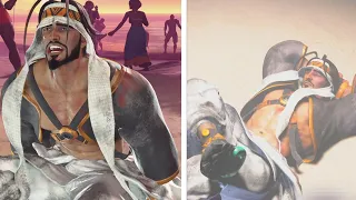 Street Fighter 6 - Rashid Game Over Animations