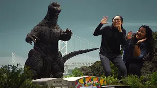 Godzilla short film in Awaji Island