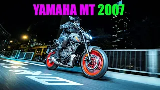 YAMAHA MT 2007 Akrapovic Cold start / Revs / Fly by (LOUD) So beautiful