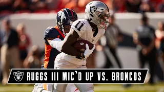 Henry Ruggs III Mic'd Up vs. Broncos: 'All Bama on the Board!' | Week 6 | Las Vegas Raiders | NFL