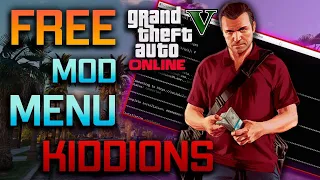 GTA 5 ONLINE MOD MENU | KIDDIONS MOD MENU V1.58 | UNDETECTED | DOWNLOAD FREE | PC 2022 | WORK