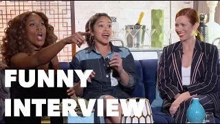 SOMEONE GREAT Funny Interview: Gina Rodriguez, Brittany Snow, DeWanda Wise