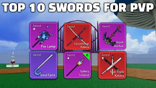 TOP 10 Swords You NEED To Use in Blox Fruits PVP..