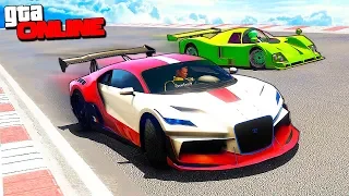 ГОНКИ НА НОВОЙ BUGATTI DIVO ЗА 350.000.000 РУБЛЕЙ В GTA 5 ONLINE ( ОБНОВЛЕНИЕ )